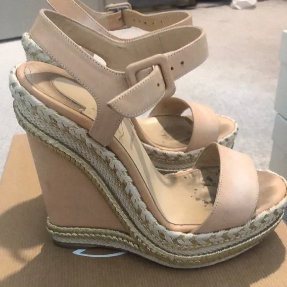 Christian Louboutin Nude Espadrilles - Picture 3 of 8